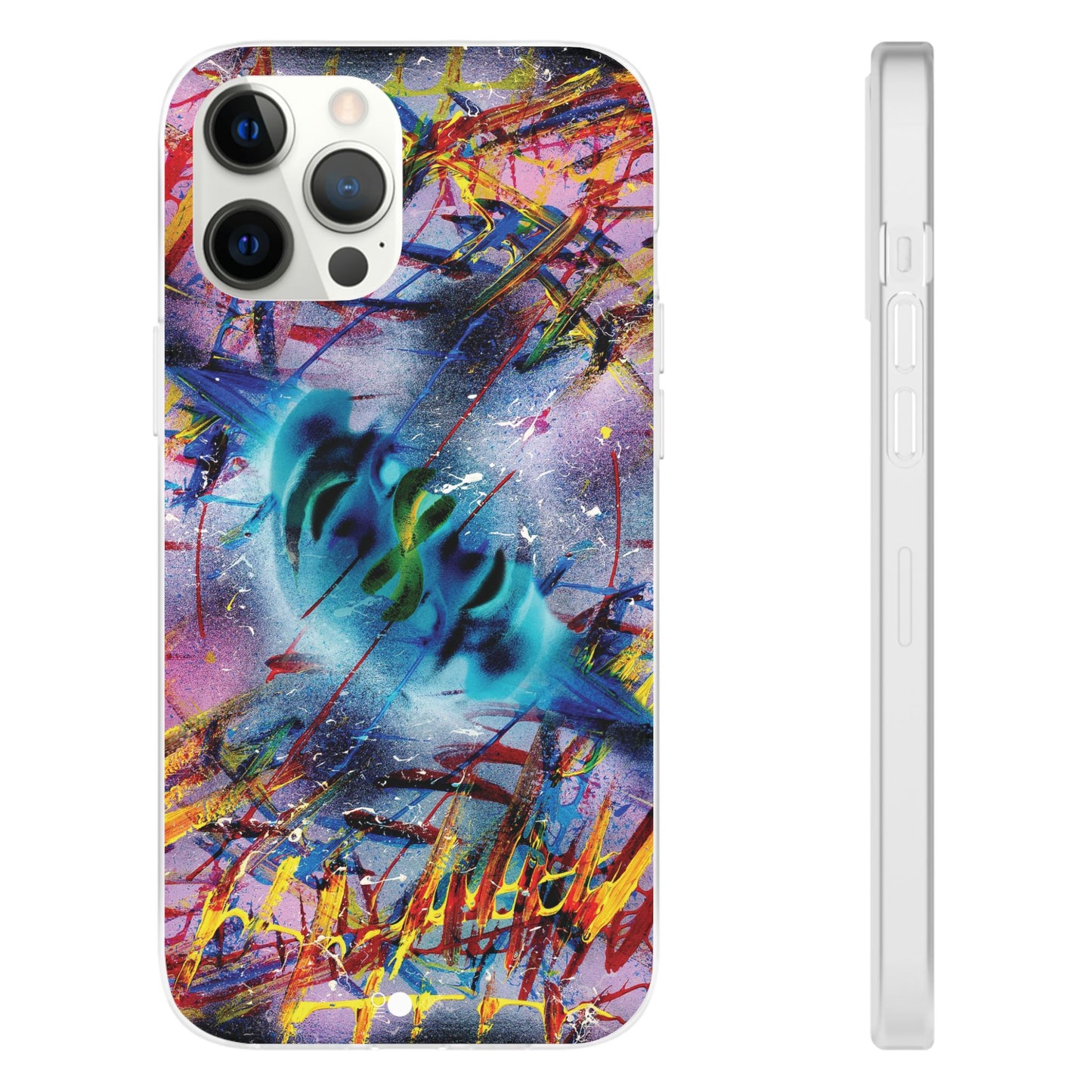 Phone Case - Vibrant & Colourful Art Works by Death By Colours x Jenny BM Artist