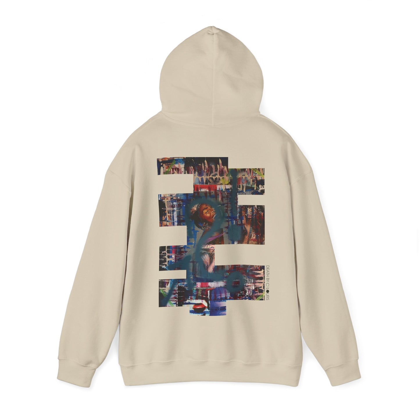 Frequency Mixed-Media Art Hoodie