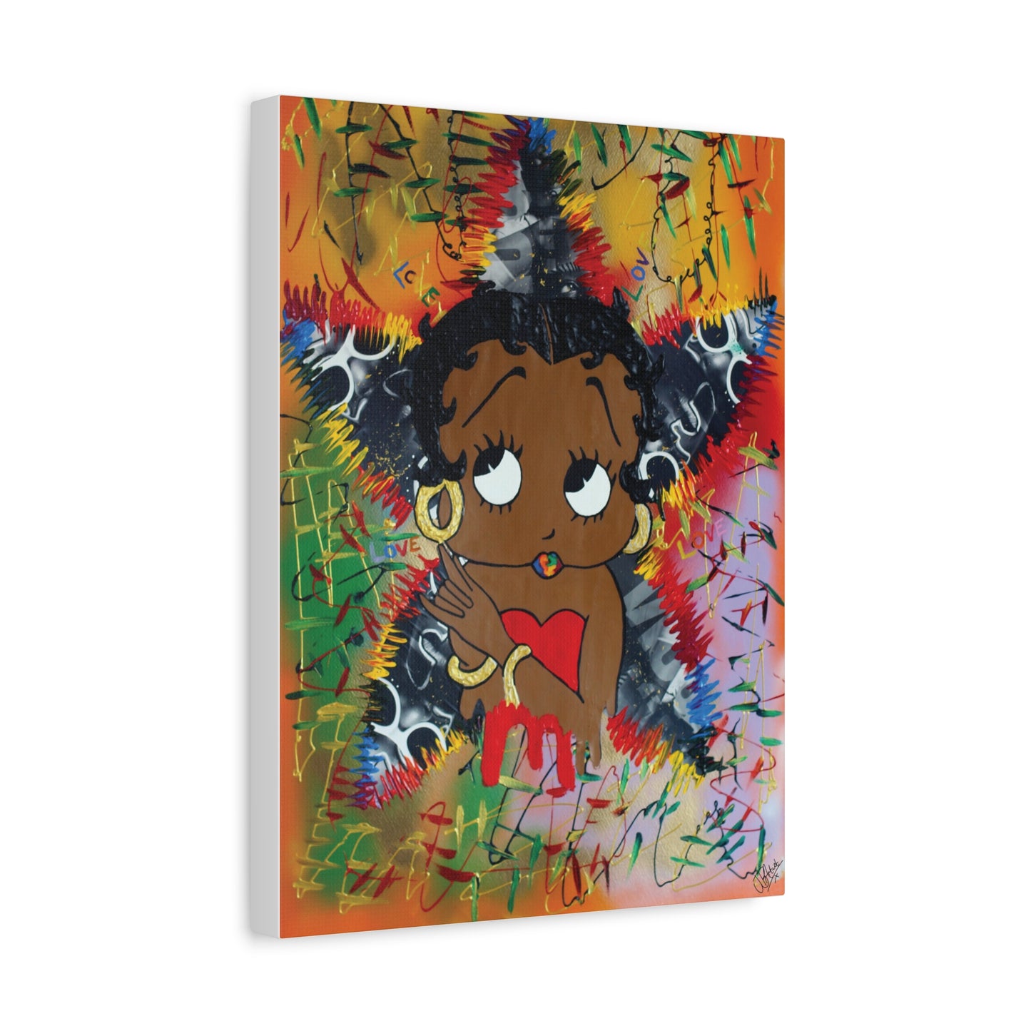 Canvas Art Print Cartoon Collection - Ms Sweetie