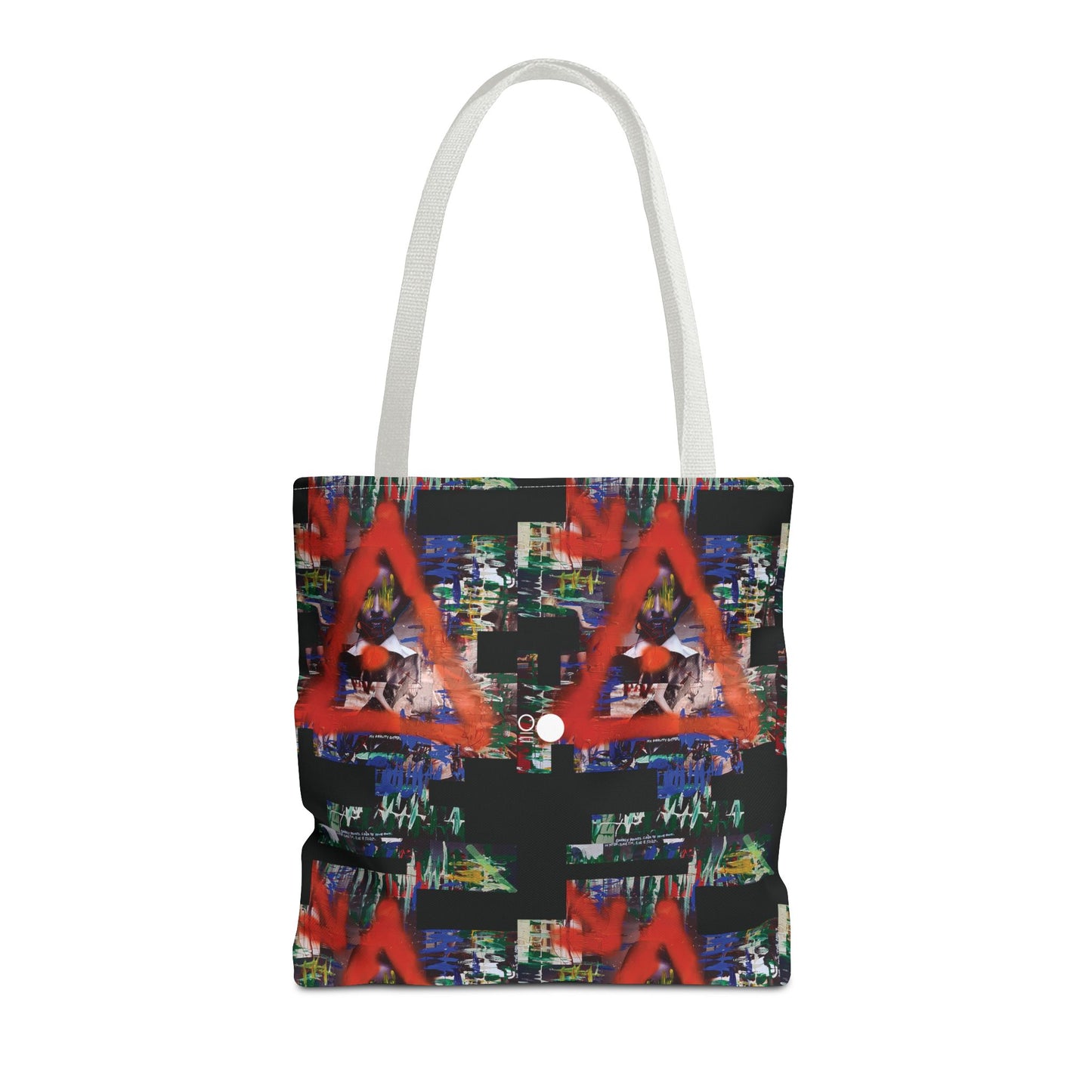 Mixed-Media Tote Bag 'My Reality Differs' from 3Quency Collection