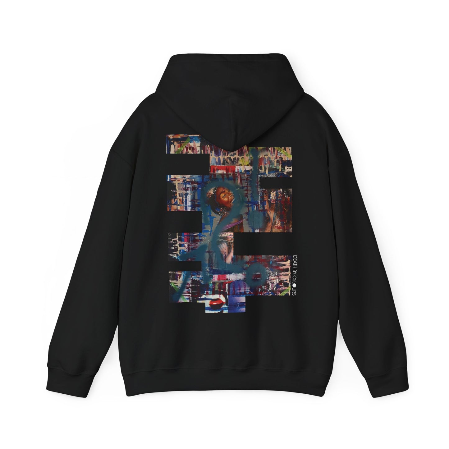 Frequency Mixed-Media Art Hoodie