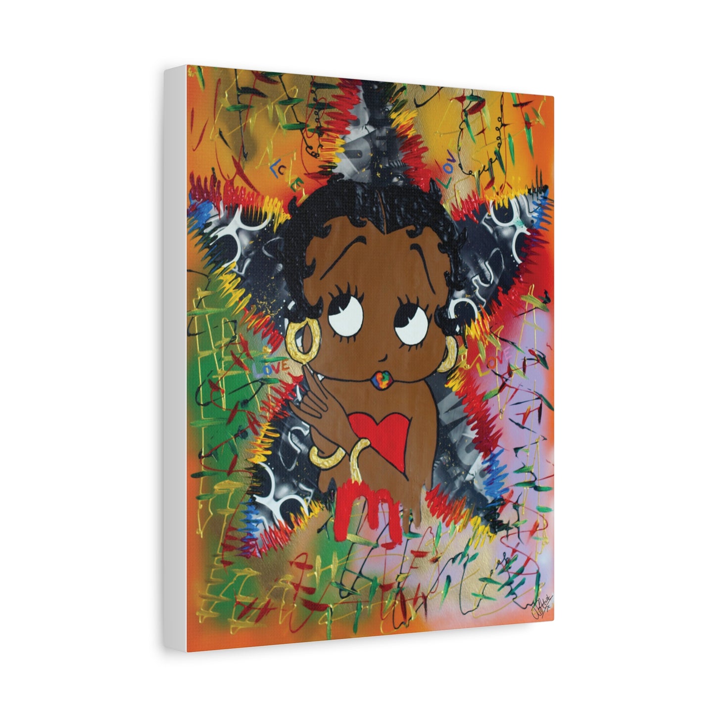 Canvas Art Print Cartoon Collection - Ms Sweetie