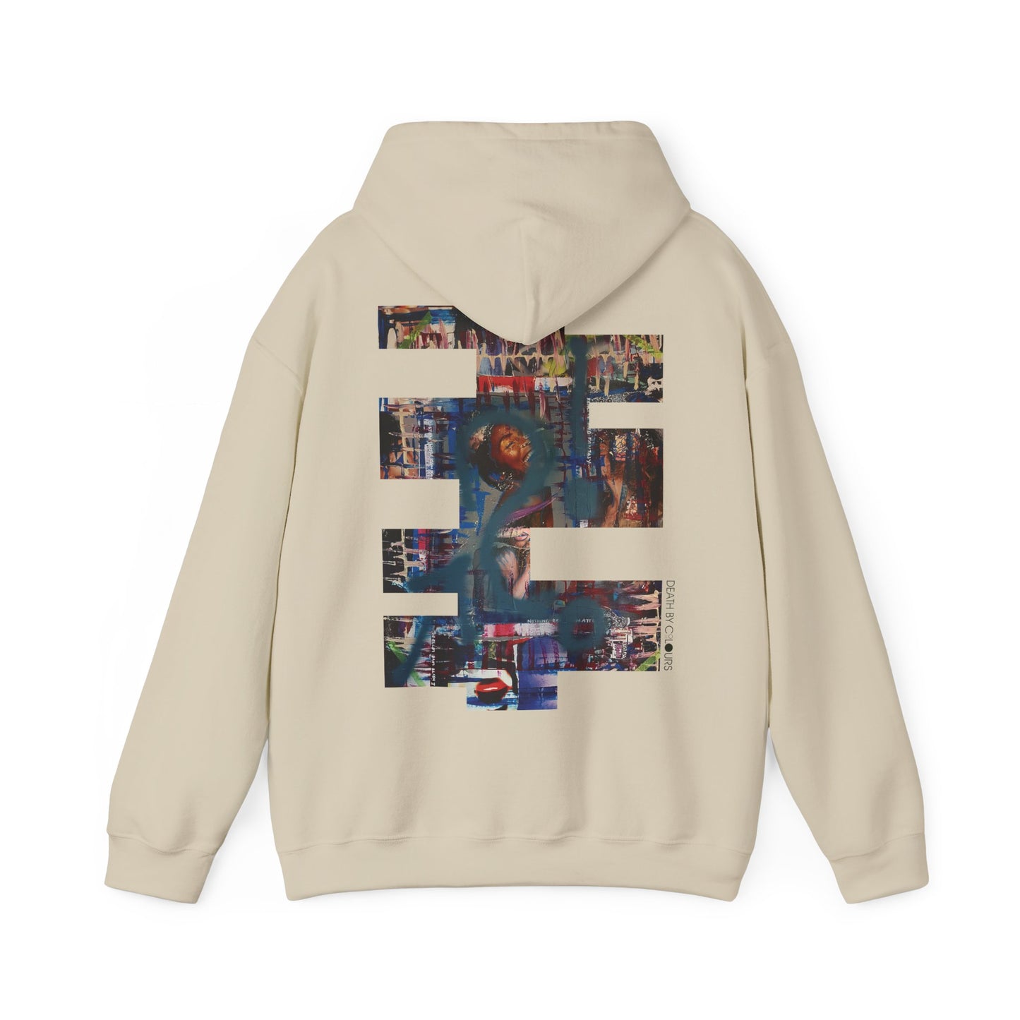 Frequency Mixed-Media Art Hoodie