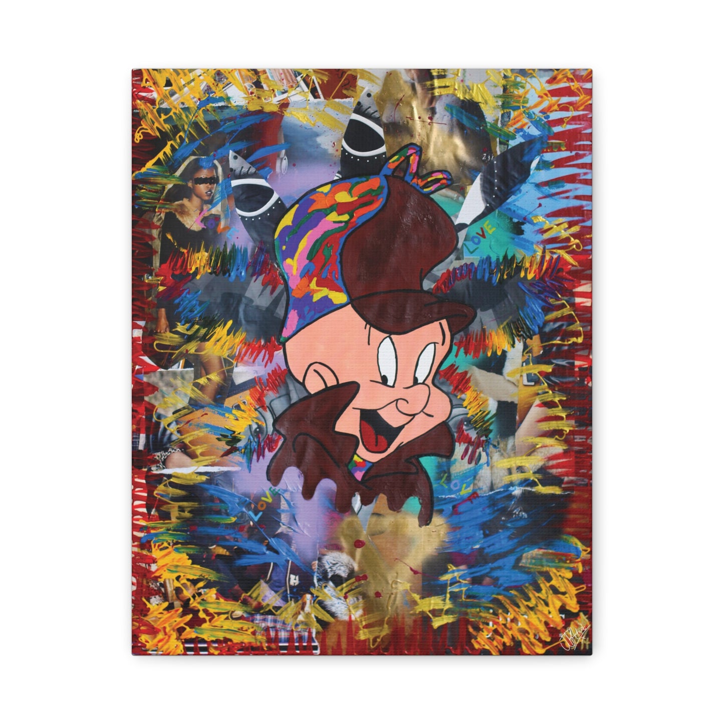 Canvas Art Print Cartoon Collection - Happy Hunting