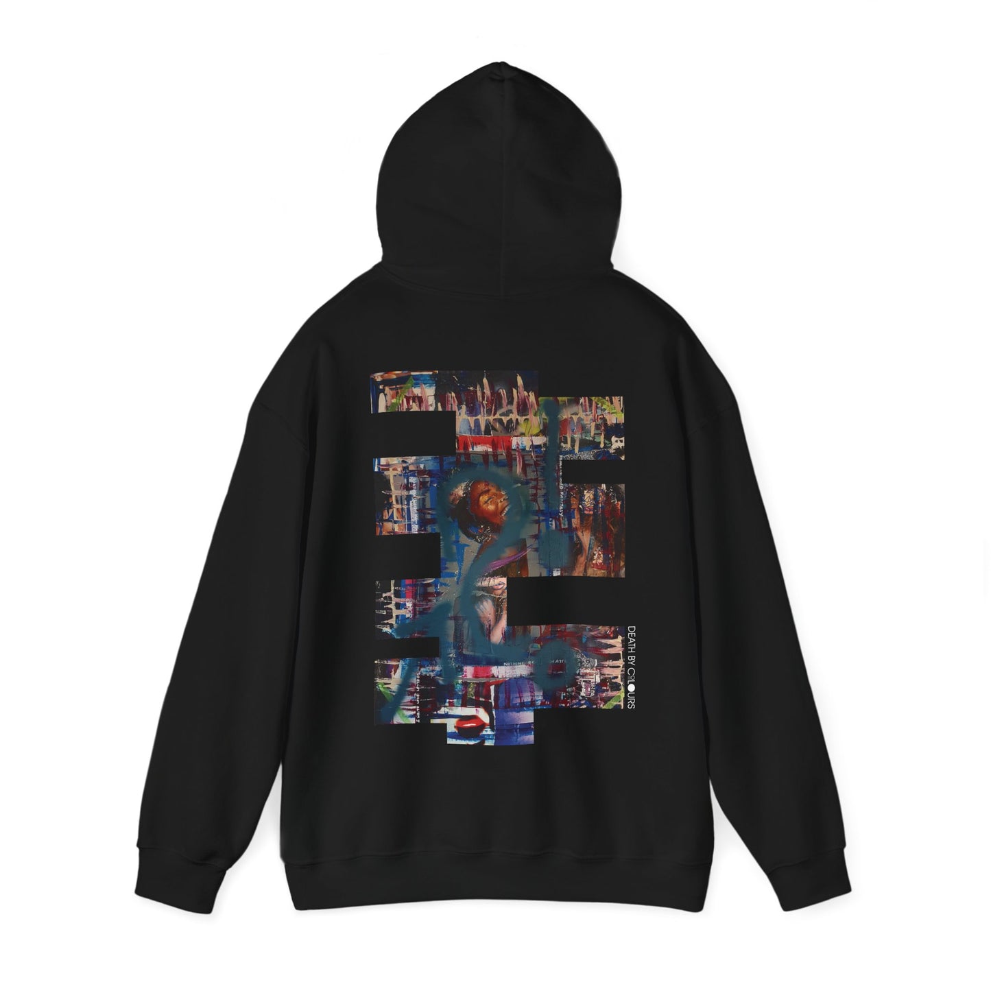 Frequency Mixed-Media Art Hoodie