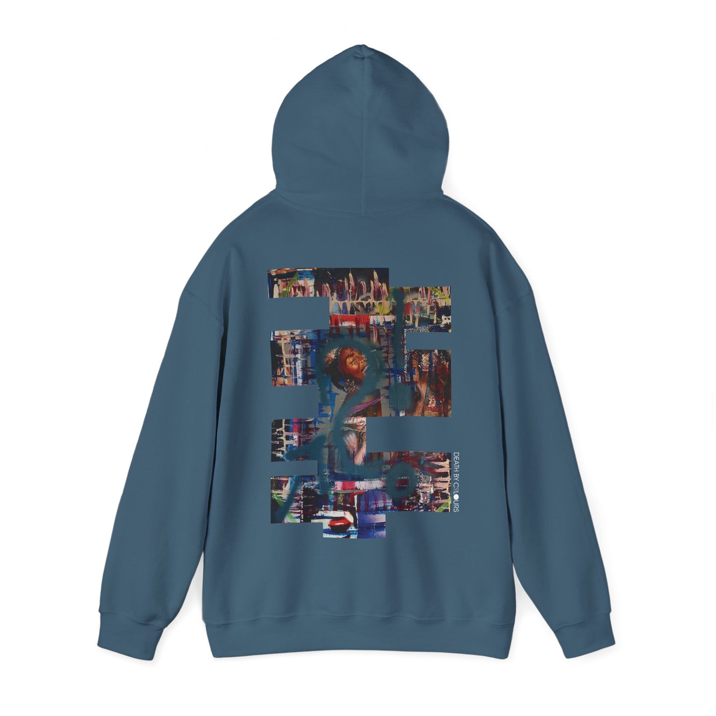 Frequency Mixed-Media Art Hoodie