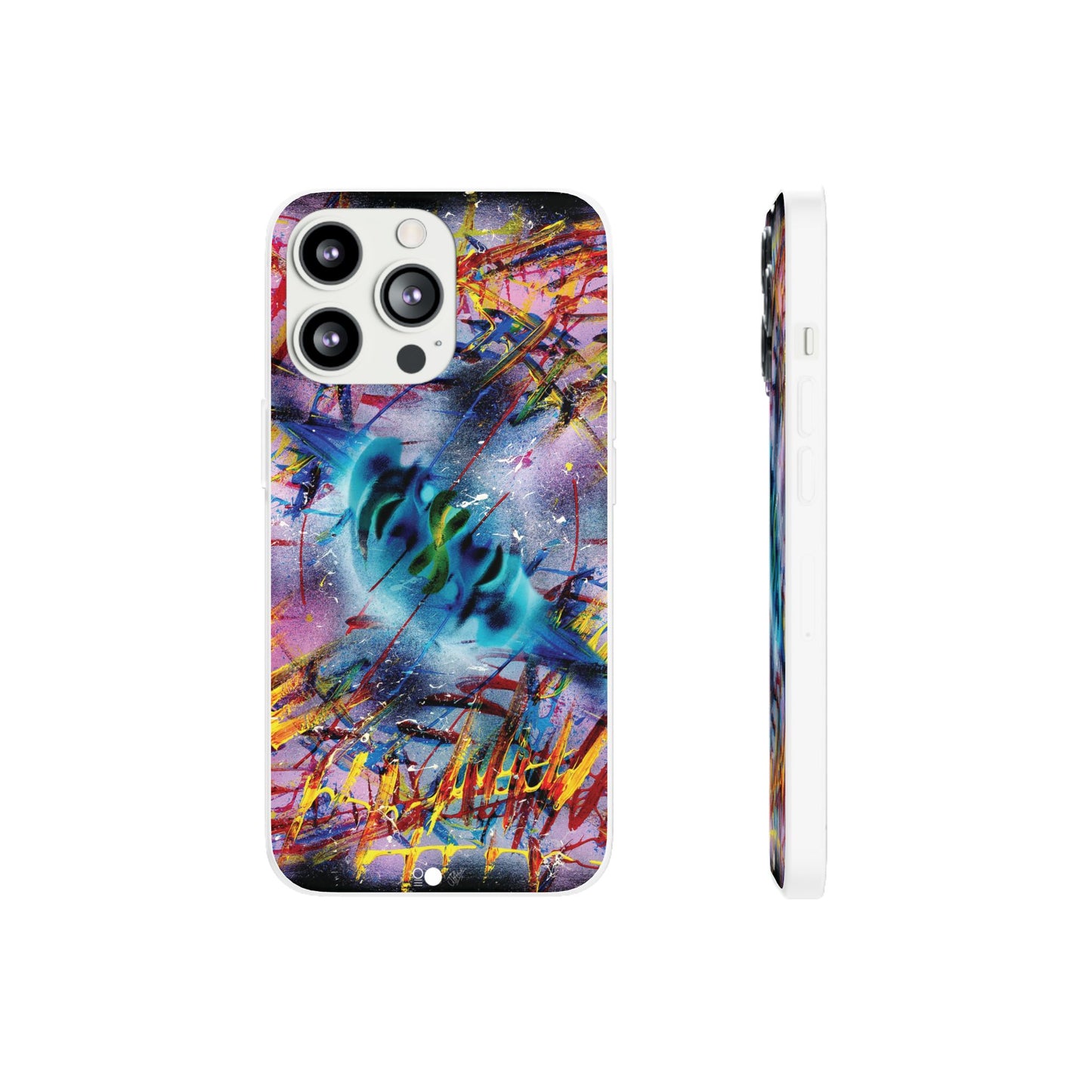 Phone Case - Vibrant & Colourful Art Works by Death By Colours x Jenny BM Artist