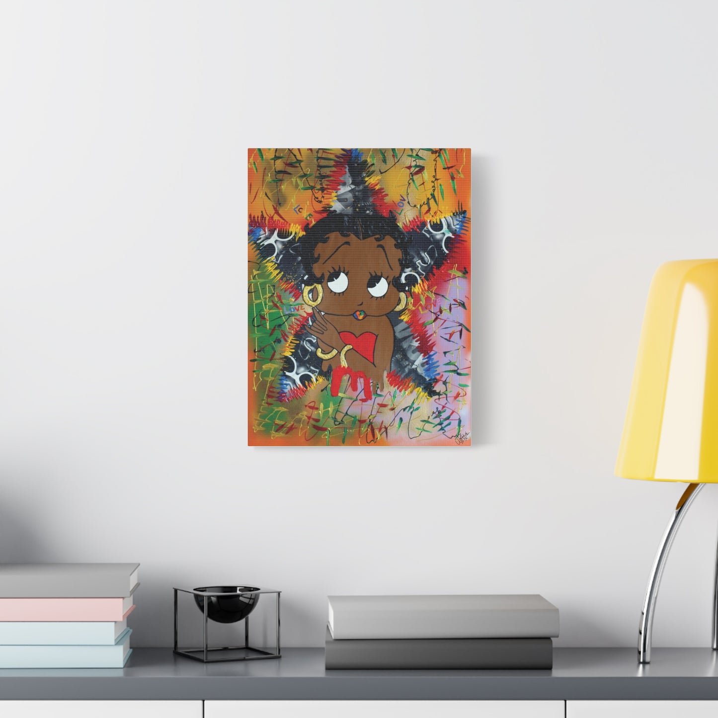 Canvas Art Print Cartoon Collection - Ms Sweetie