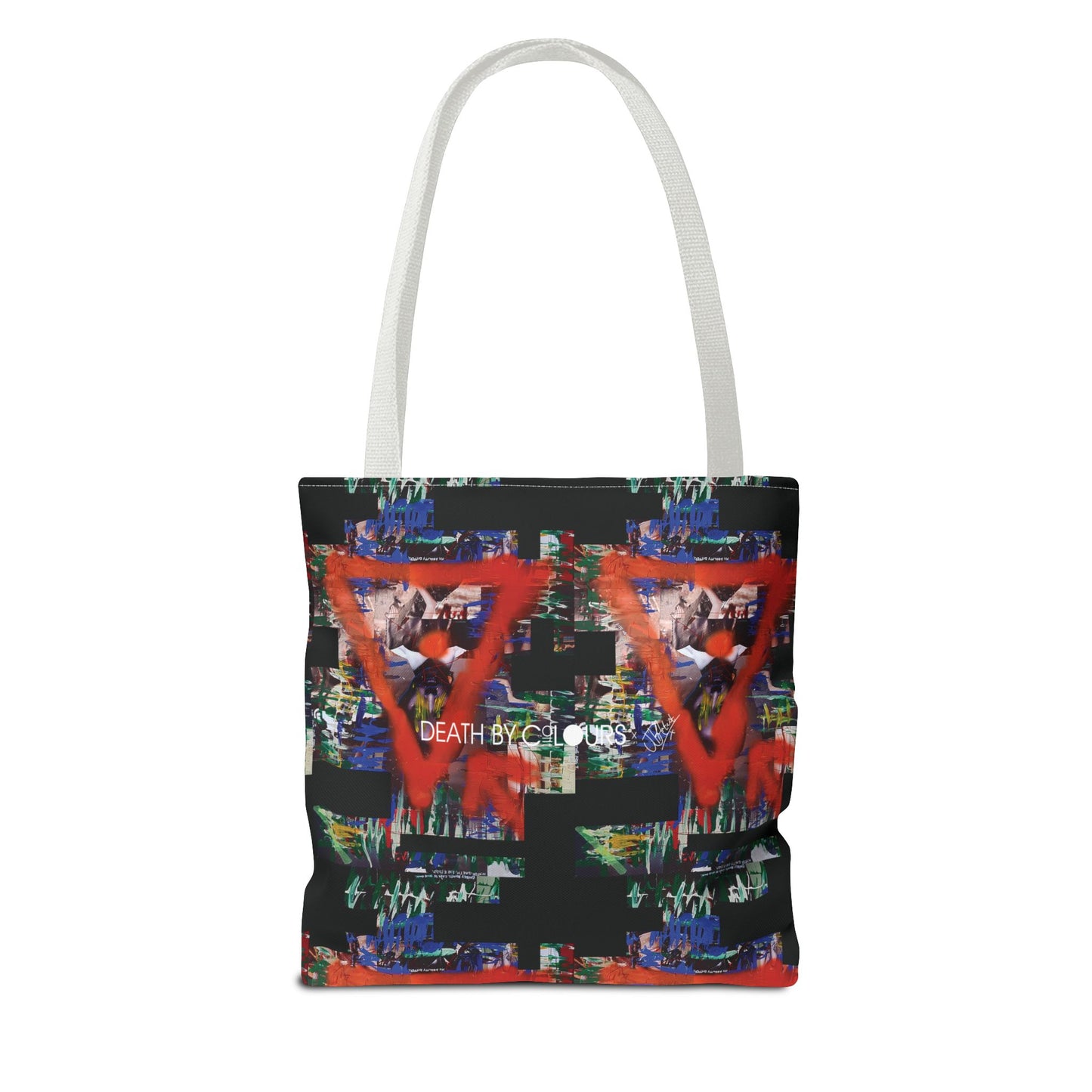 Mixed-Media Tote Bag 'My Reality Differs' from 3Quency Collection