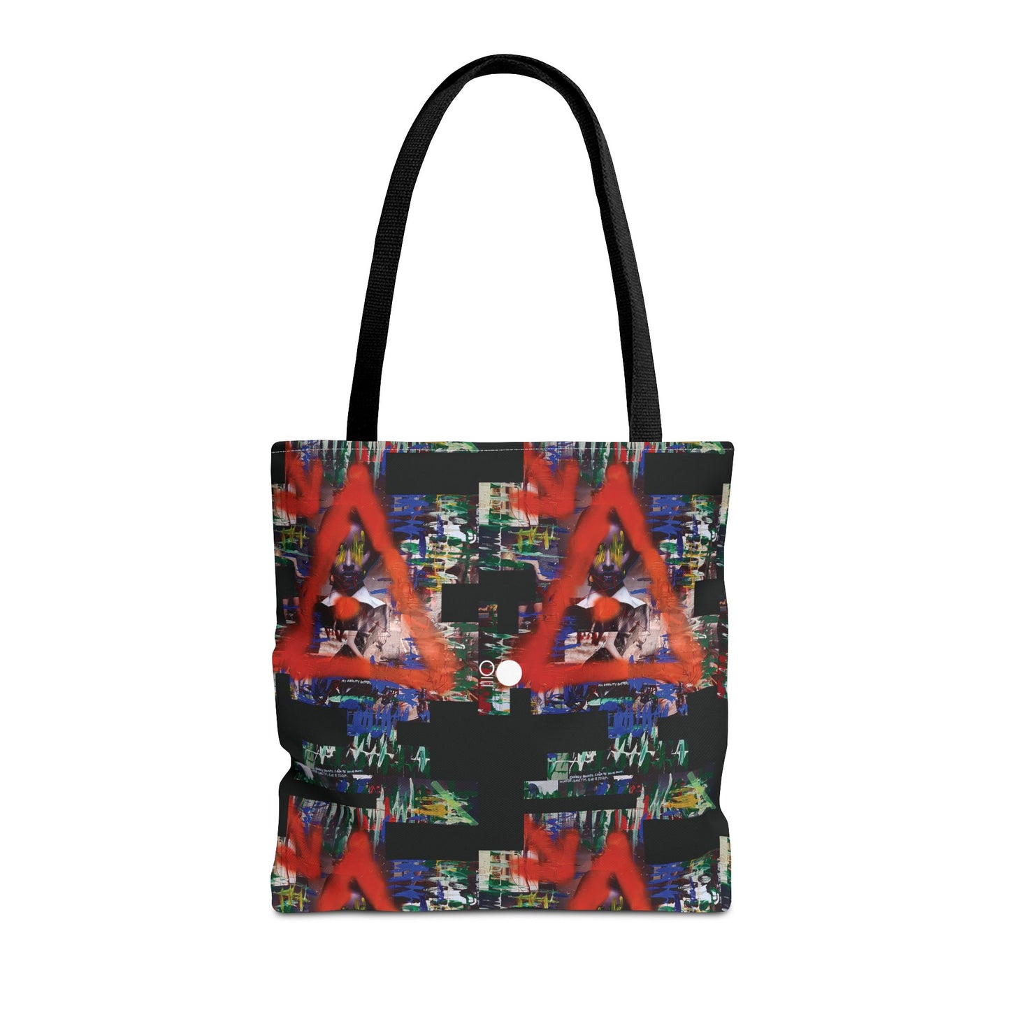 Mixed-Media Tote Bag 'My Reality Differs' from 3Quency Collection